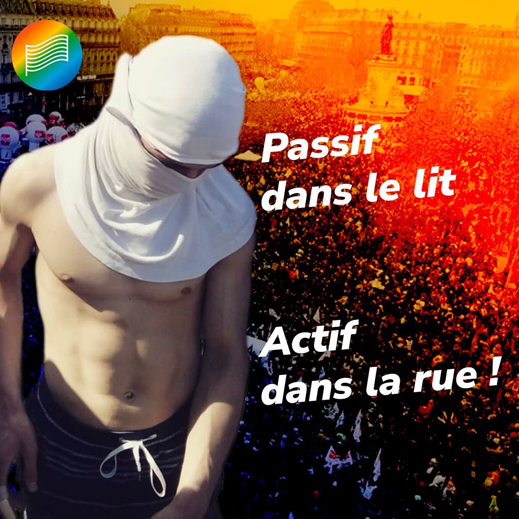 Contre la réforme des retraites, le Pink Bloc maintient sa caisse de grève  queer