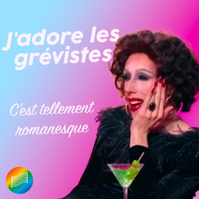 Contre la réforme des retraites, le Pink Bloc maintient sa caisse de grève  queer