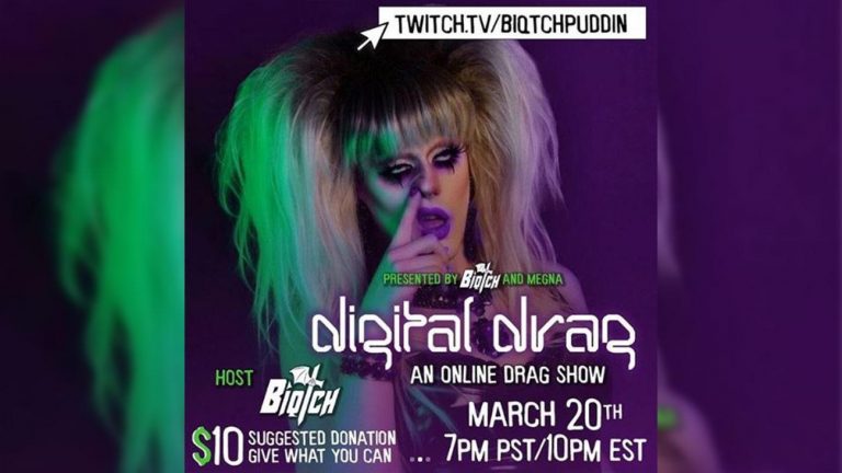 drag queen livestream