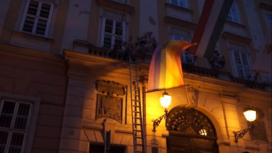 Hongrie : un ancien député arrêté pour avoir jeté un rainbow flag