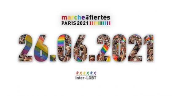 la Marche des Fiertés LGBTI+ aura lieu le 26 juin 2021
