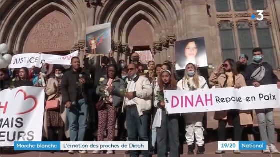 A Mulhouse, l’émouvante marche blanche en mémoire de Dinah, victime de harcèlement