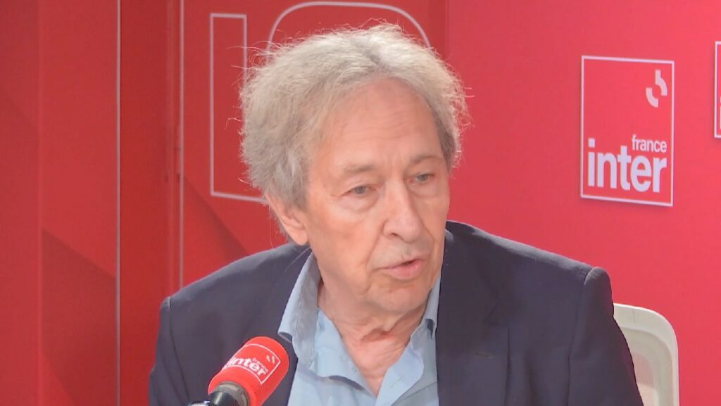 Pascal Bruckner sur France Inter - Capture d'écran